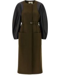 Fendi - 'Wool Felt' Coat - Lyst
