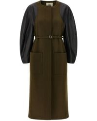 Fendi - 'Wool Felt' Coat - Lyst