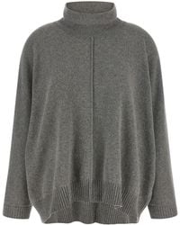 Alberta Ferretti - Central Stitching Sweater - Lyst
