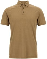 Zanone - 'ice Cotton' Polo Shirt - Lyst