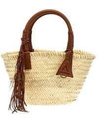 Alanui - Borsa a mano 'Icon Palm Leaf Small' - Lyst