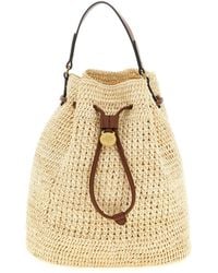 Mulberry - Crochet Bucket Bag - Lyst