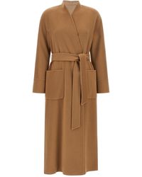 Max Mara - 'nodo' Reversible Coat - Lyst