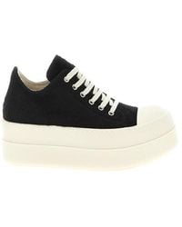 Rick Owens - 'double Bumper Low Sneaks' Sneakers - Lyst