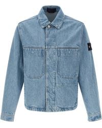 Stone Island - The '4100006' Denim Research Capsule Jacket - Lyst