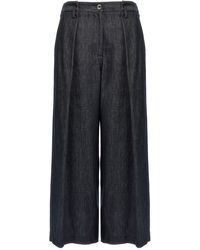Brunello Cucinelli - 'a-line Pleated' Pants - Lyst