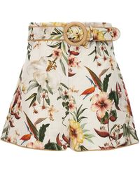Zimmermann - 'lexi Fitted' Shorts - Lyst