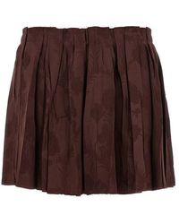 Etro - Jacquard Floral Patterned Skirt - Lyst