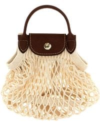 Longchamp - 'xs Le Pliage Filet' Crossbody Bag - Lyst