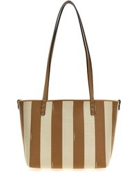 Fendi - 'roll Small' Reversible Shopping Bag - Lyst
