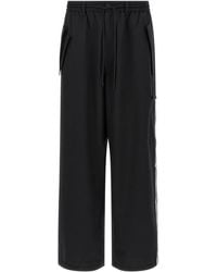 Y-3 - Wool Blend Pants - Lyst