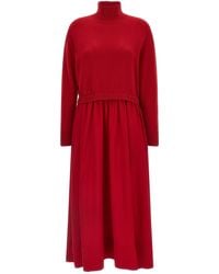 Polo Ralph Lauren - High Neck Dress - Lyst