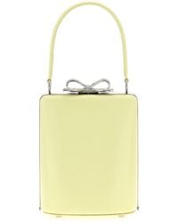 Self-Portrait - 'yellow Leather Bag' Handbag - Lyst