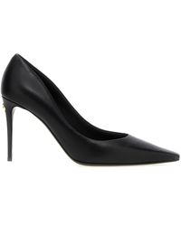 Dolce & Gabbana - Dolce & Gabbana Leather Heeled Shoes - Lyst