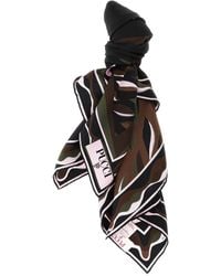 PUCCI - Carré 'Fiamme' And 'Nawaho' Print - Lyst