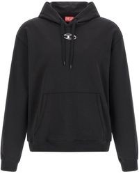DIESEL - 's-norm-hood-iod' Sweatshirt - Lyst