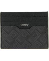Ferragamo - ' Monogram' Card Holder - Lyst