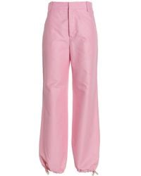Marni - Logo Embroidery Pants - Lyst