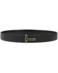 Tom Ford - Logo Buckle Reversible Belt - Lyst