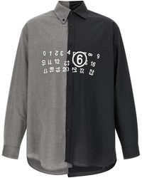 MM6 by Maison Margiela - 'numeric Signature Mm6' Shirt - Lyst
