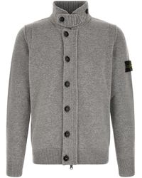 Stone Island - '5100047' Cardigan - Lyst