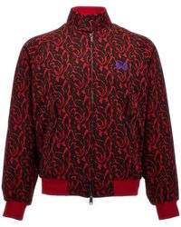 Baracuta - 'jacquard Needles' Bomber Jacket - Lyst
