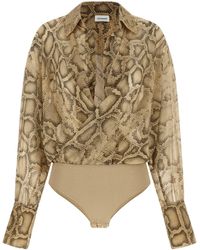 ANDAMANE - 'paloma' Bodysuit - Lyst