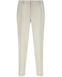 Dolce & Gabbana - Poplin Wool Pants - Lyst