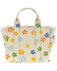 Marc Jacobs - Handtasche "The Wild Daisy Canvas Small Tote" - Lyst
