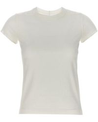 Rick Owens - T-shirt 'Cropped Level Tee' - Lyst