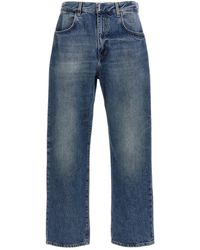 Givenchy - Logo Plaque Jeans - Lyst