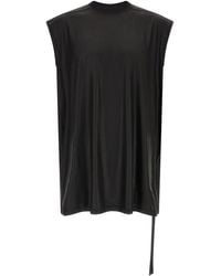 Rick Owens - Sleeveless Top With Hanging Ribbon Detail - Lyst