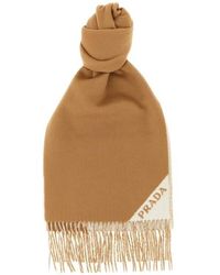 Prada - Sciarpa Double-Face - Lyst