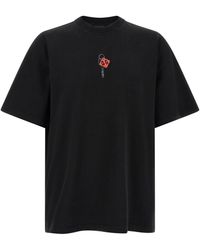 44 Label Group - T-shirt With Padlock Print - Lyst