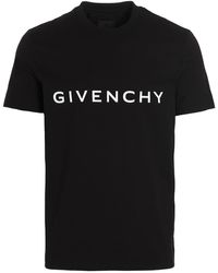 Givenchy - T-Shirt Mit Logo-Druck - Lyst