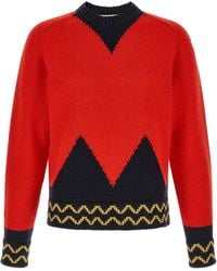 Marni - Geometric Intarsia Sweater - Lyst