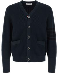 Thom Browne - 'garment Dye' Cardigan - Lyst