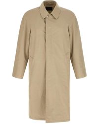 Prada - Cotton Trench Coat - Lyst