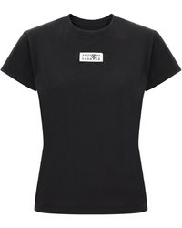 MM6 by Maison Margiela - 'numeric Signature Mm6' T-shirt - Lyst