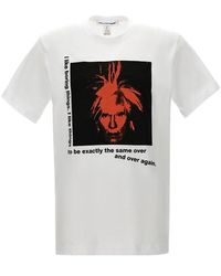 Comme des Garçons - T-shirt 'Andy Warhol' - Lyst