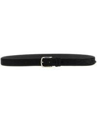 ZERBINI CLAUDIO - Belt 'In Camoscio Bombata 3 Cm' - Lyst