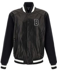 Balmain - Bomber Varsity - Lyst
