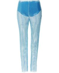 GIUSEPPE DI MORABITO - Sequin Mesh Pants - Lyst