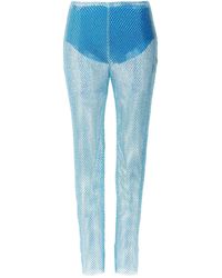 GIUSEPPE DI MORABITO - Sequin Mesh Pants - Lyst