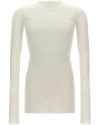 Rick Owens - 'Rib Ls T' T-Shirt - Lyst