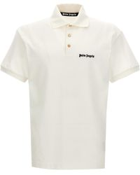 Palm Angels - 'classic Logo' Polo Shirt - Lyst