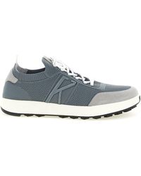 Kiton - Technische Sneakers Aus Baumwolle - Lyst