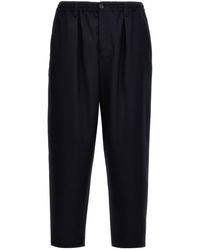 Marni - Tropical Wool Crop Pants - Lyst