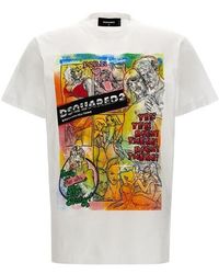 DSquared² - 'porn' T-shirt - Lyst
