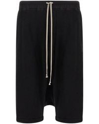 Rick Owens - 'drawstring Pods' Bermuda Shorts - Lyst